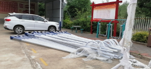 渭南蒲城縣新農(nóng)村太陽能路燈